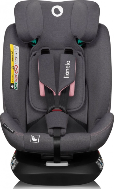 Seggiolino auto Lionelo Bastiaan i-Size rosa