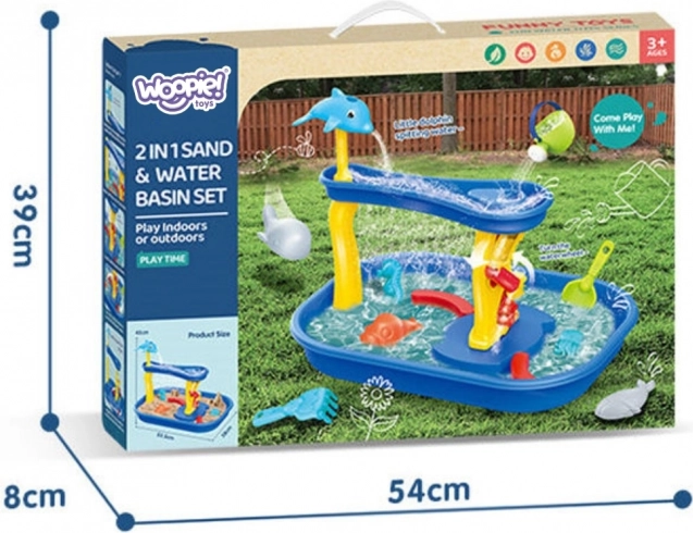 Woopie Tavolo Cascata d'Acqua Delfino 11 pz