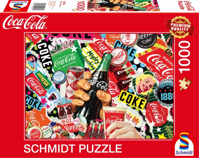 Puzzle SCHMIDT Coca-Cola Edizione 1000 Pezzi