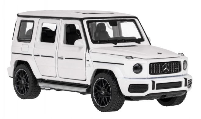 Modellino Mercedes-AMG G 63 RASTAR in bianco 1:32