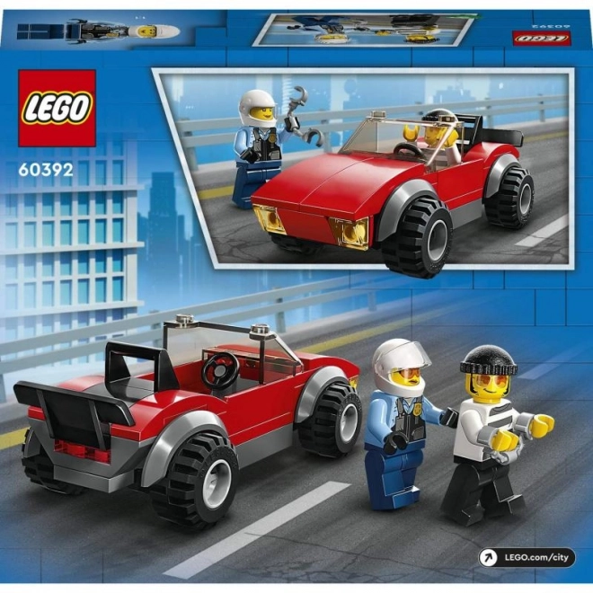 Moto della Polizia - Inseguimento con Auto LEGO City