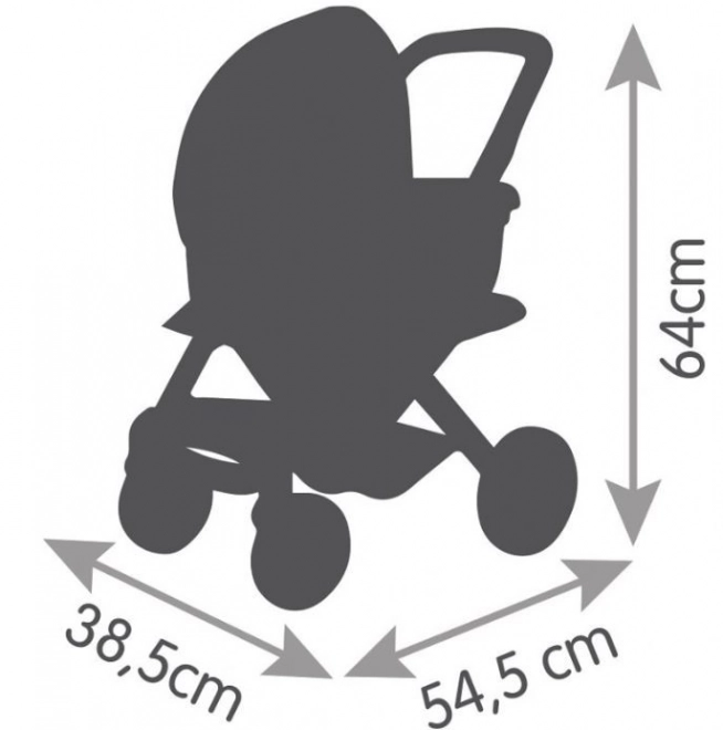 Kombinato Maxi Cosi passeggino per bambole grigio-verde