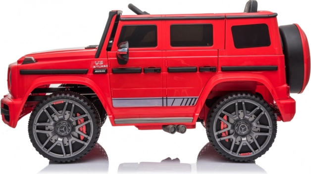 Auto per bambini a batteria Mercedes G63 rosso