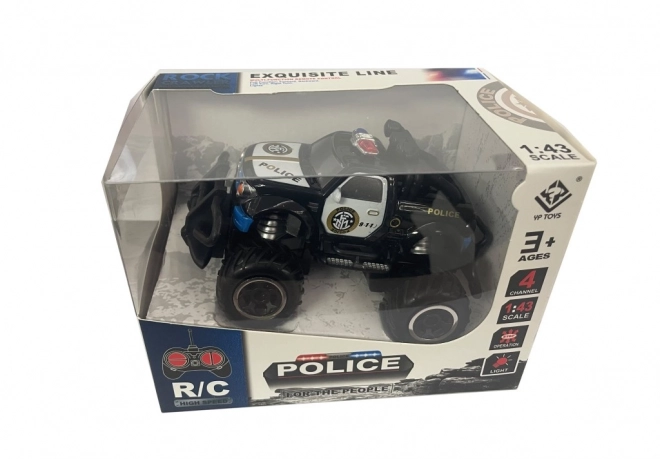 Auto della polizia telecomandato 1:43