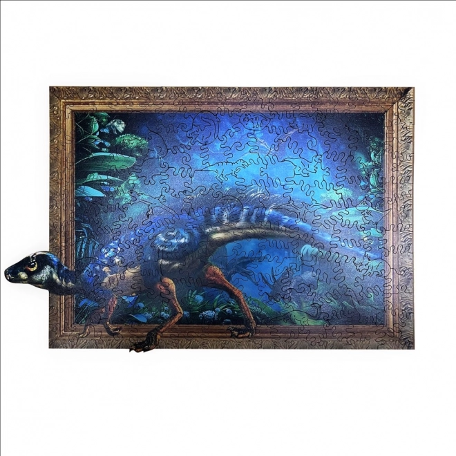 Puzzle in legno Dinosauro A3 luminescente