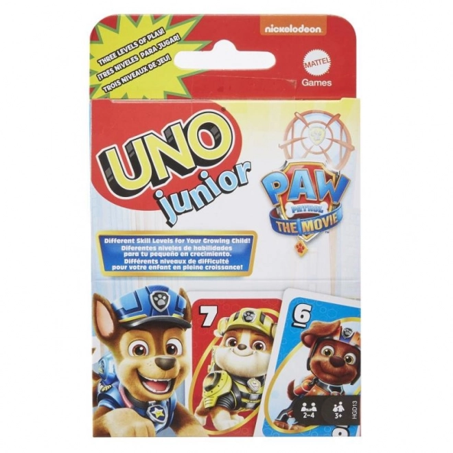 Carte UNO Junior Paw Patrol