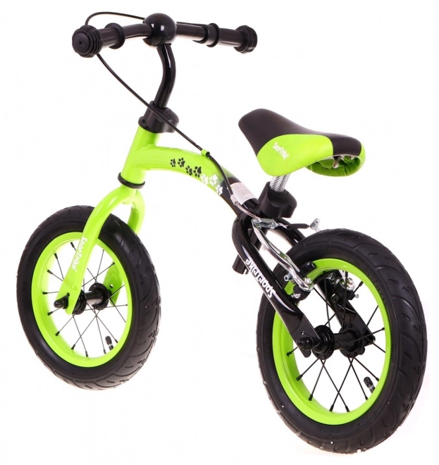 Bicicletta Senza Pedali per Bambini Boomerang SporTrike Verde