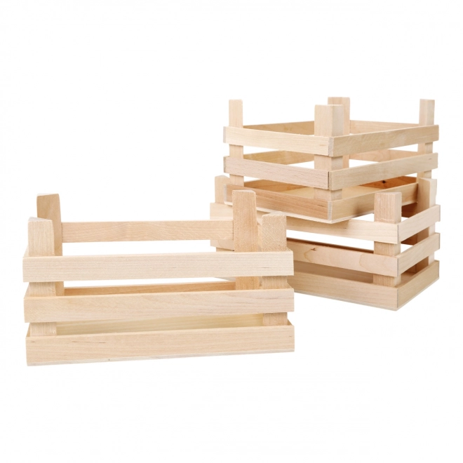 Set di cassette in legno Small Foot