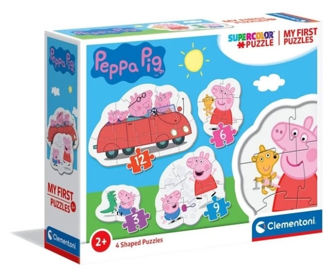 Il Mio Primo Puzzle Peppa Pig 4 in 1