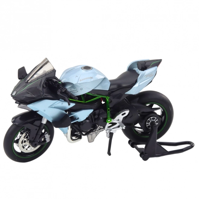 Motociclo sportivo in metallo con effetti