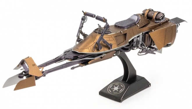 Puzzle 3D Star Wars Speeder Bike di Metal Earth