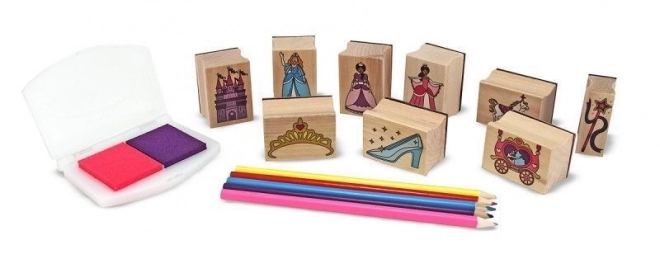 Set timbri Principesse Melissa & Doug