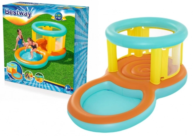 Area Giochi Gonfiabile con Piscina per Bambini BESTWAY