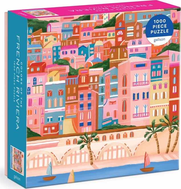 Puzzle Galison I colori della Riviera Francese 1000 pezzi