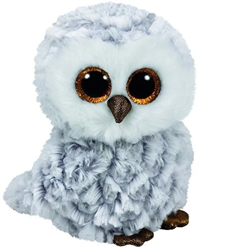 Peluches TY Beanie Boos Owlette - Gufo Bianco 15 cm