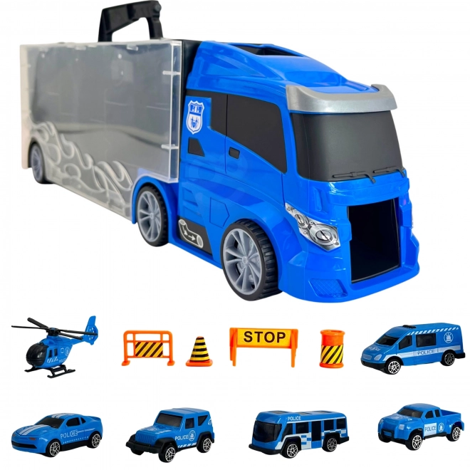 Camion 3 in 1 Polizia di WOOPIE