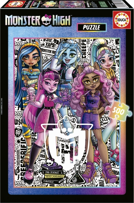 Puzzle 500 pezzi Monster High