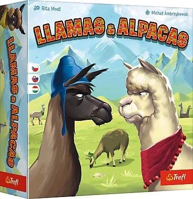 Lamy e alpaca gioco da tavolo in scatola