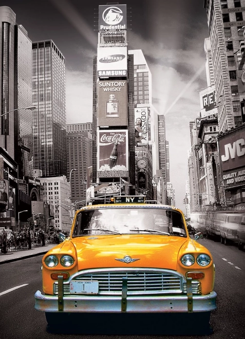 Puzzle Taxi Giallo a New York 1000 Pezzi