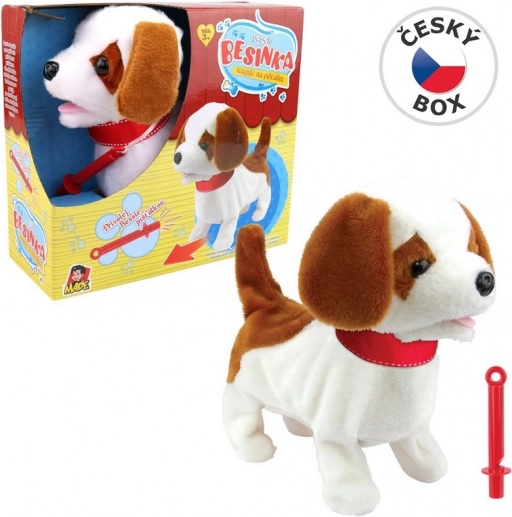 Cagnolino Besinka con fischietto