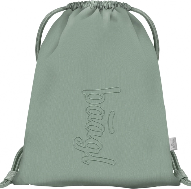 Set per studenti BAAGL Skate Max Mentolo: zaino, astuccio, sacca