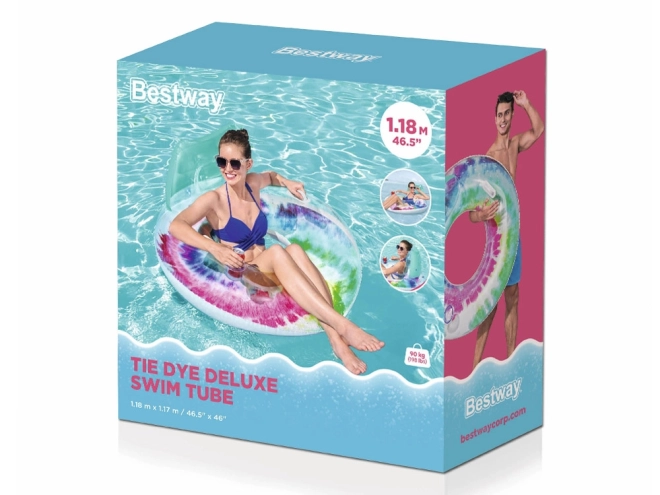 ciambella galleggiante gonfiabile con supporto e maniglie Bestway