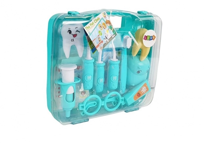 Set dentista bambini con ippopotamo