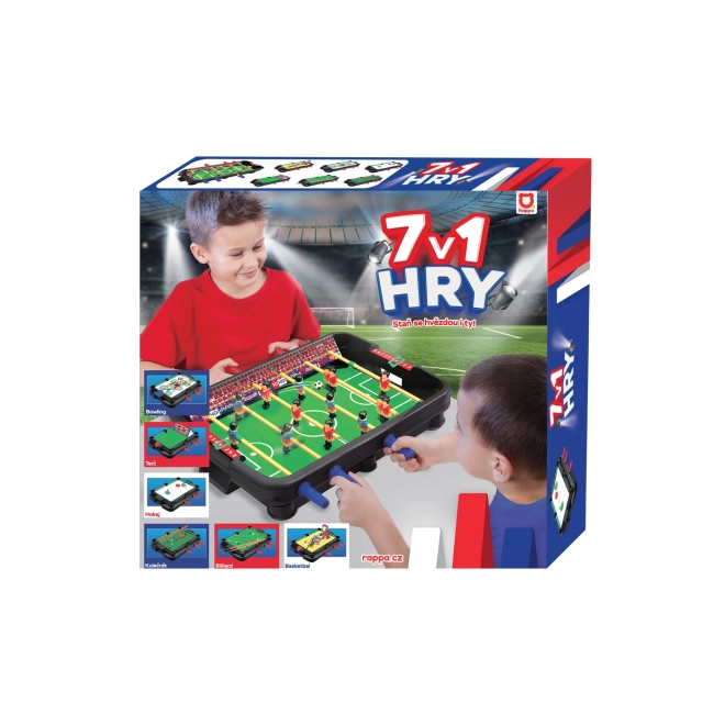 Set di giochi 7 in 1 in confezione ceca