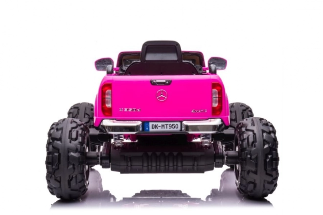 Auto a batteria rosa BARBIE Mercedes