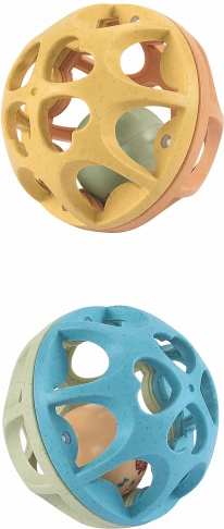 Sonaglio pallina per bambini - Giallo o Blu