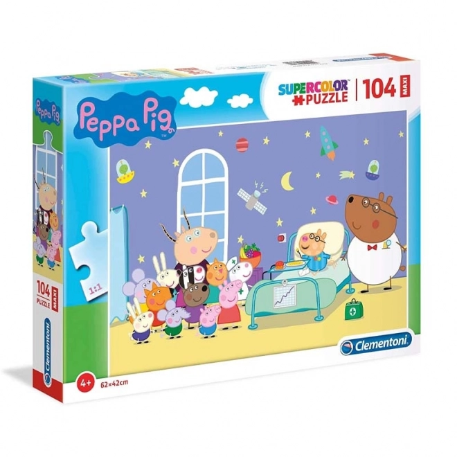 Puzzle Maxi 104 Pezzi Peppa Pig