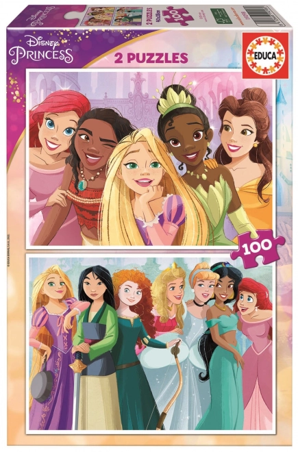 Educa puzzle Principesse Disney 2x100 pezzi