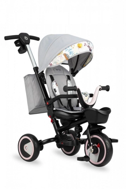 Triciclo MoMi Invidia 5 in 1 Grigio