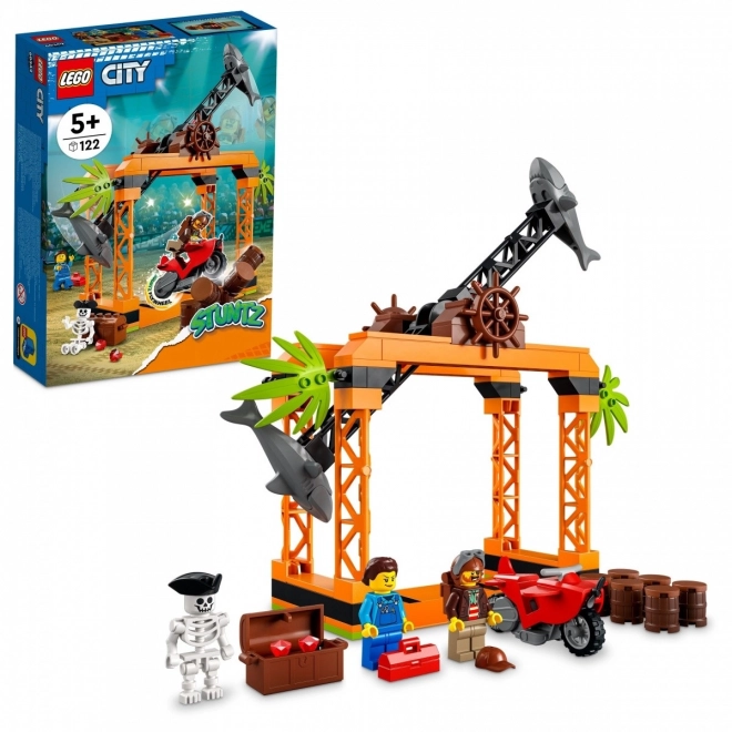 Sfida acrobatica: attacco dello squalo LEGO City