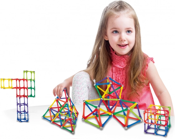 Blocchi da costruzione magnetici Woopie Puzzle creativo 180 pezzi
