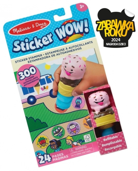 Adesivi WOW! Timbri con Stickers Gelato