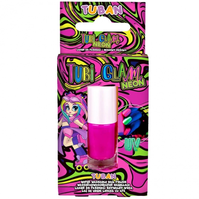 Smalto per unghie Tubi Glam - Rosa Neon
