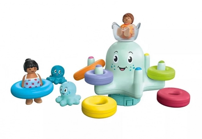 Set di figure Junior Aqua Piovra Colorata