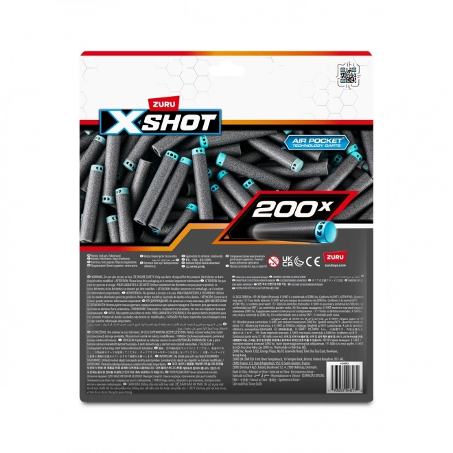 Frecce XShot 200 pezzi