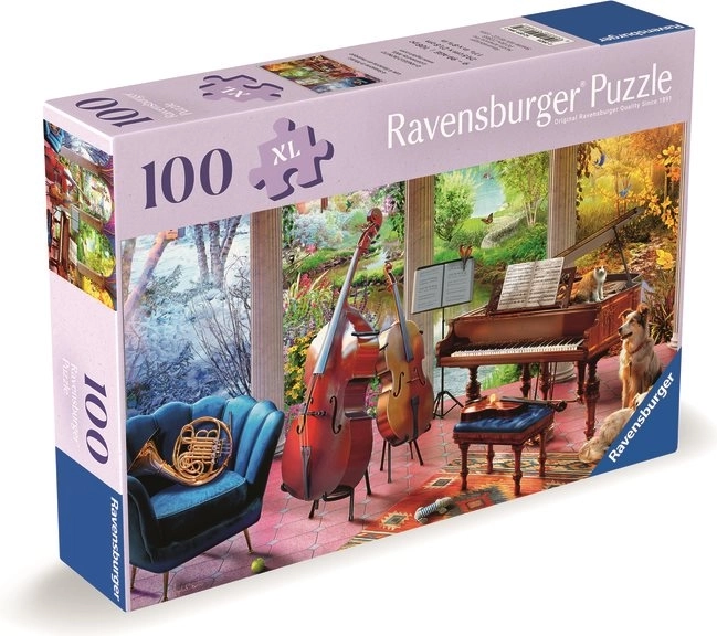 Puzzle Ravensburger musica delle quattro stagioni XXL 100 pezzi