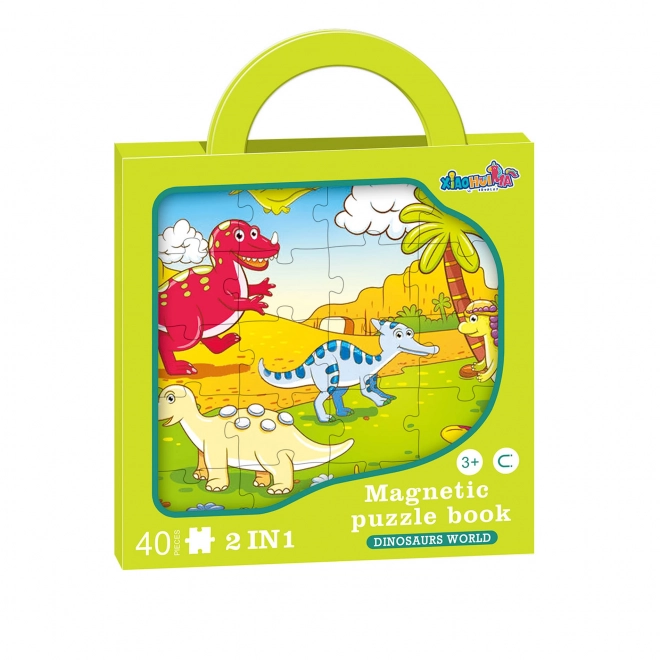 Puzzle Magnetico con Dinosauri