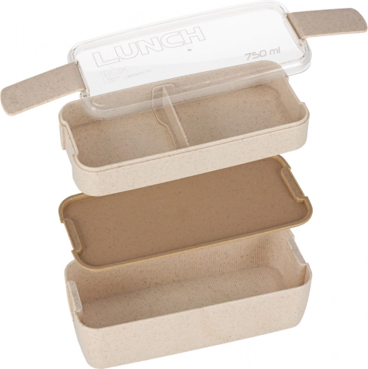 Soluzione bento a due livelli con divisori