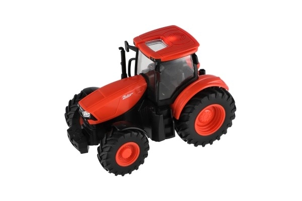 Trattore Zetor RC con rimorchio in plastica 42 cm