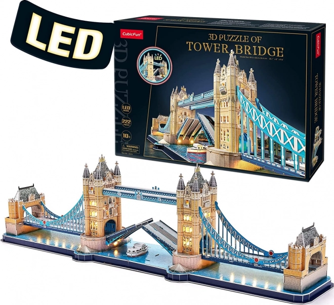 Puzzle 3D Ponte di Londra LED