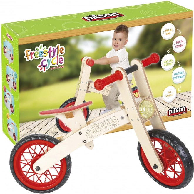 Bicicletta di Equilibrio Pilsan Freestyle Rossa