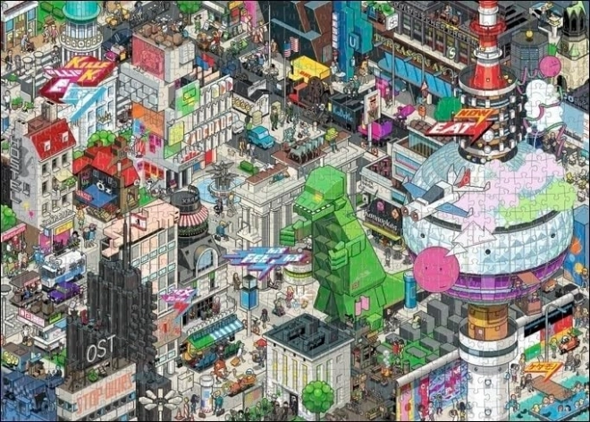 Puzzle Pixorama: Caccia a Berlino 1000 pezzi