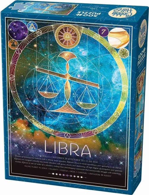 Puzzle zodiaco Bilancia 500 pezzi COBBLE HILL