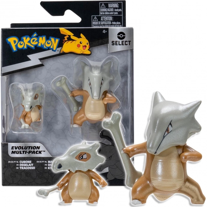 Pokemon Select figurina da collezione Cubone e Marowak