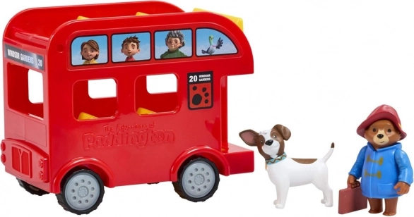 Set da gioco Paddington con autobus rosso