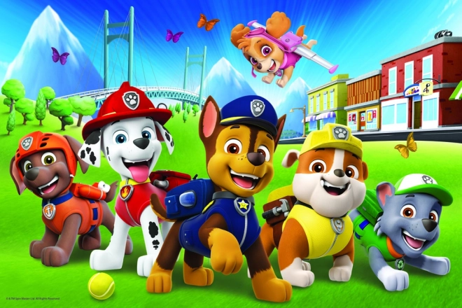 Puzzle 60 pezzi nella radura Paw Patrol